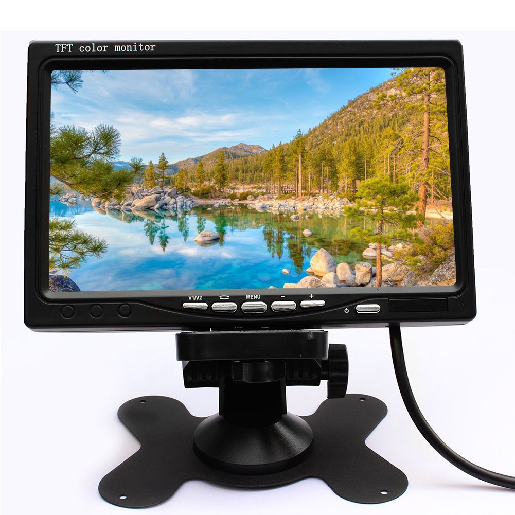 液晶カラーディスプレイ Amazon | 7インチ TFT LCDディスプレイ液晶 カラー車リアビュー